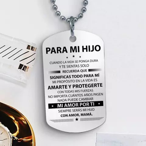 Collar Inspiracional de Madre: Conquista tus Sueños