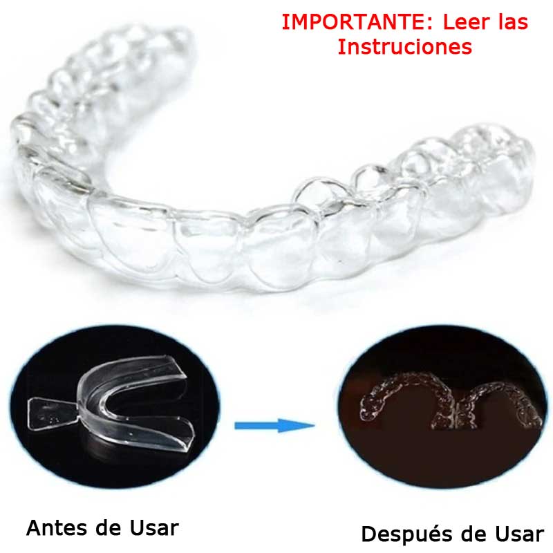Cómo utilizar los protectores de Bruxismo