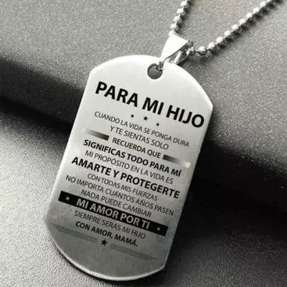 Collar Inspiracional de Madre: Conquista tus Sueños